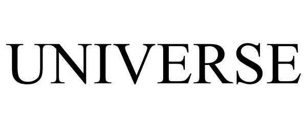 Trademark Logo UNIVERSE