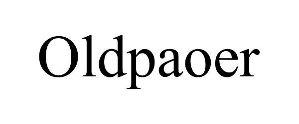 Trademark Logo OLDPAOER
