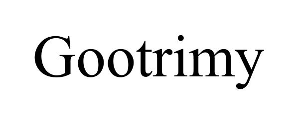 Trademark Logo GOOTRIMY