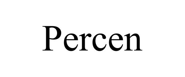 Trademark Logo PERCEN