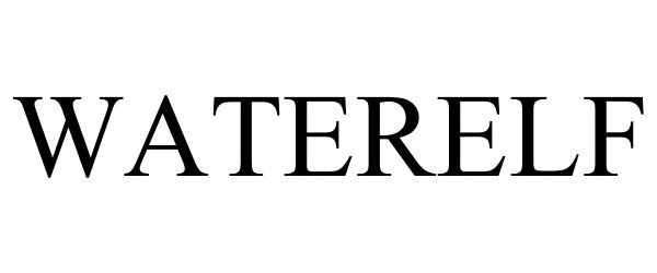 Trademark Logo WATERELF