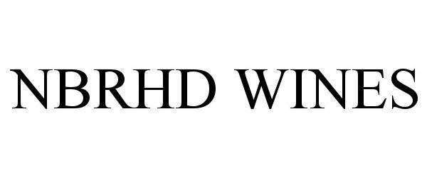  NBRHD WINES