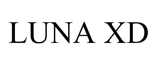 Trademark Logo LUNA XD