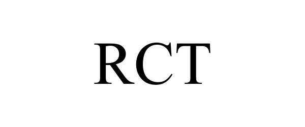 Trademark Logo RCT