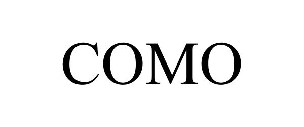 Trademark Logo COMO