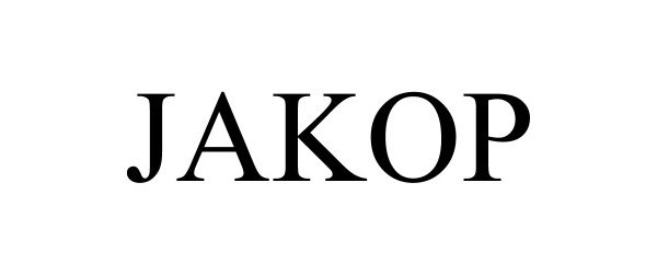 Trademark Logo JAKOP