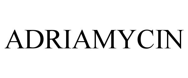 Trademark Logo ADRIAMYCIN