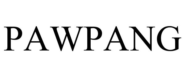 Trademark Logo PAWPANG