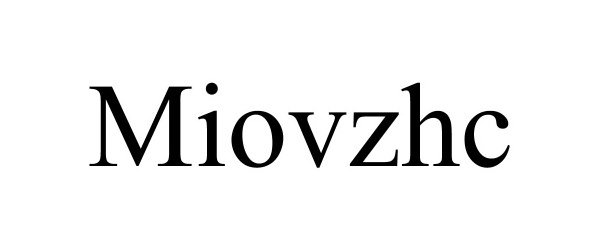 Trademark Logo MIOVZHC