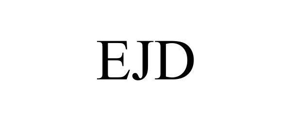 Trademark Logo EJD