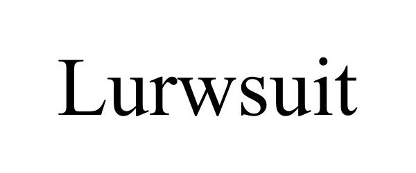 Trademark Logo LURWSUIT