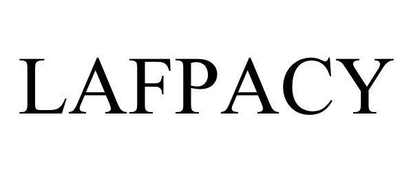 Trademark Logo LAFPACY