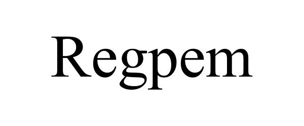 Trademark Logo REGPEM