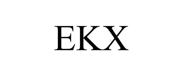 Trademark Logo EKX