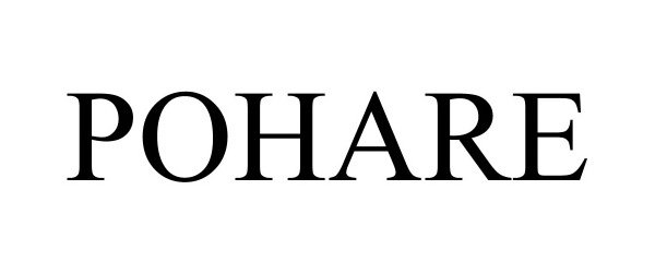 Trademark Logo POHARE