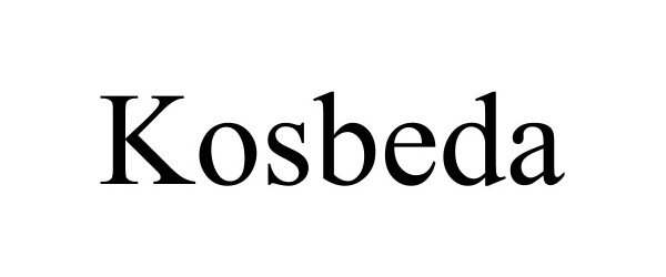 Trademark Logo KOSBEDA