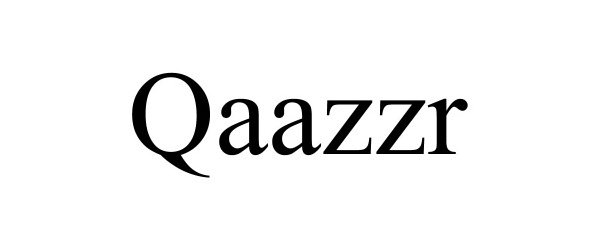 Trademark Logo QAAZZR