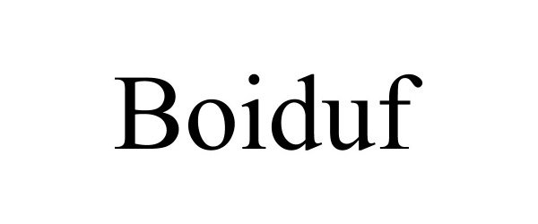  BOIDUF