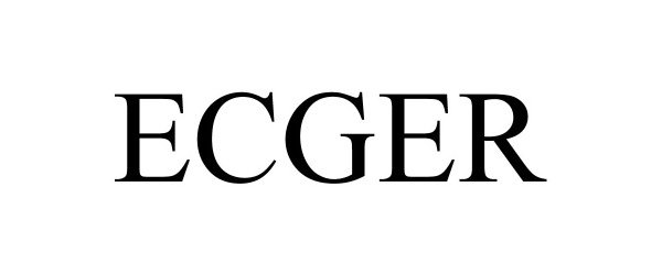 Trademark Logo ECGER
