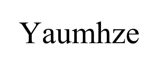 Trademark Logo YAUMHZE