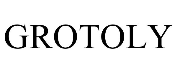 Trademark Logo GROTOLY