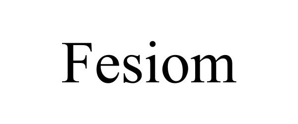 Trademark Logo FESIOM