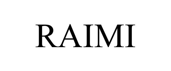 Trademark Logo RAIMI
