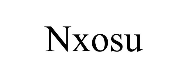 Trademark Logo NXOSU