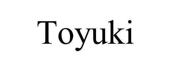 Trademark Logo TOYUKI