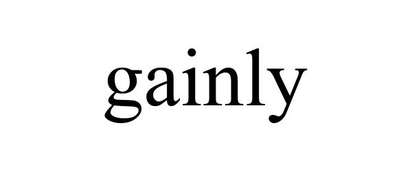Trademark Logo GAINLY