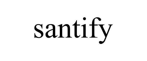 Trademark Logo SANTIFY