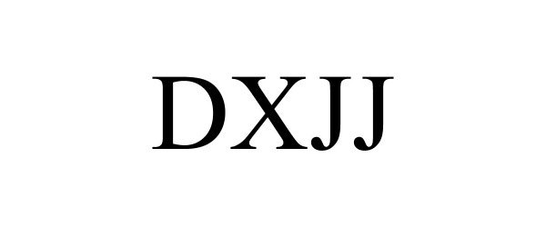 Trademark Logo DXJJ