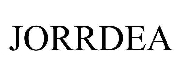 Trademark Logo JORRDEA