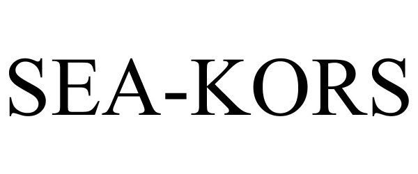 Trademark Logo SEA-KORS