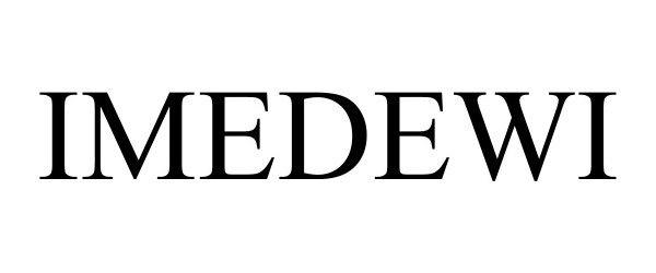 Trademark Logo IMEDEWI