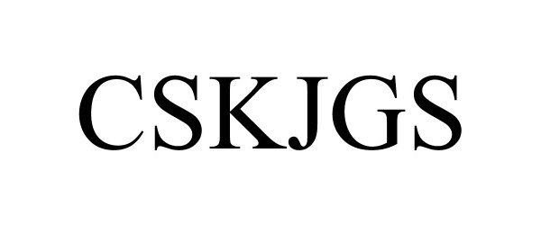 Trademark Logo CSKJGS
