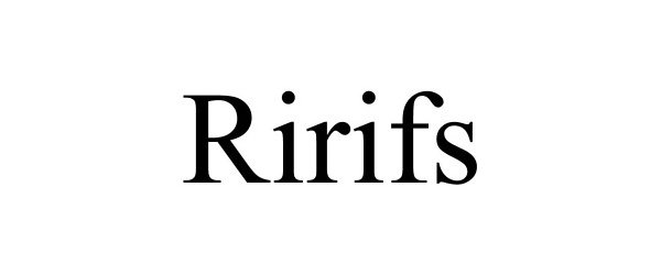  RIRIFS