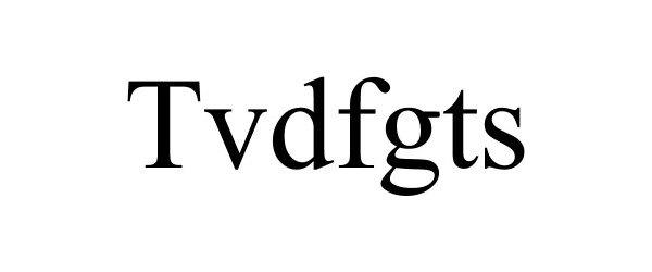 Trademark Logo TVDFGTS