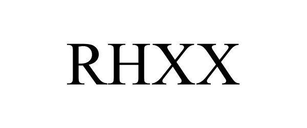 Trademark Logo RHXX