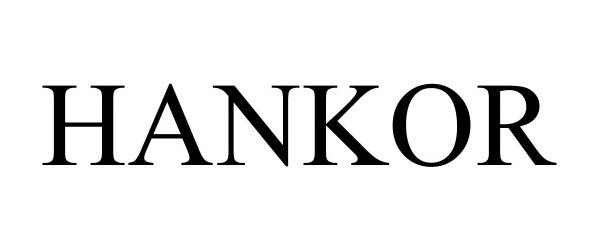 Trademark Logo HANKOR