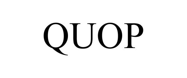 Trademark Logo QUOP