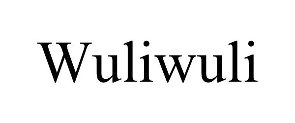 Trademark Logo WULIWULI