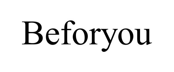 Trademark Logo BEFORYOU