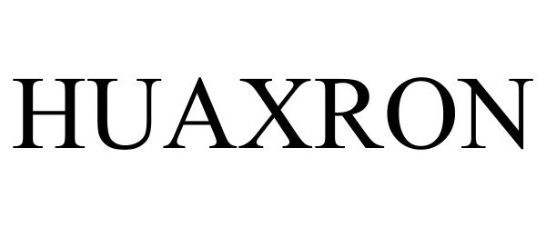Trademark Logo HUAXRON