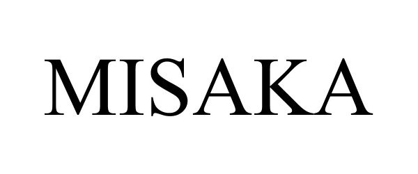 Trademark Logo MISAKA