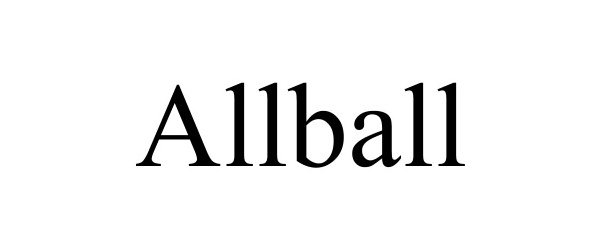 Trademark Logo ALLBALL