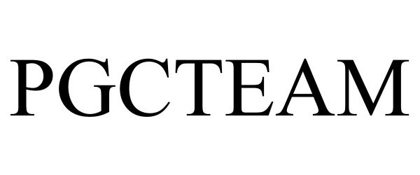 Trademark Logo PGCTEAM