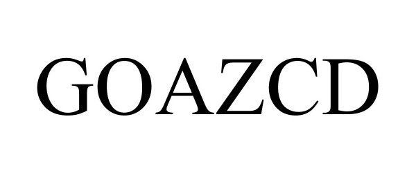 Trademark Logo GOAZCD