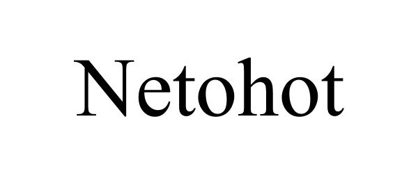 Trademark Logo NETOHOT