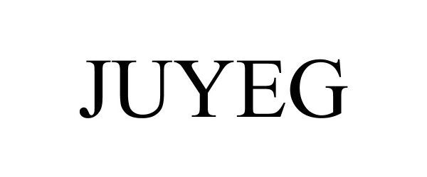 Trademark Logo JUYEG
